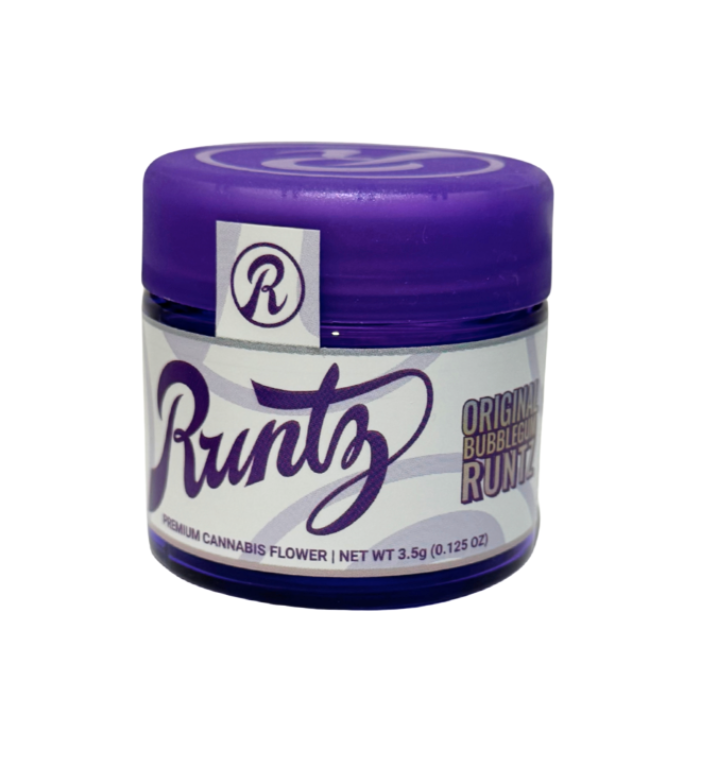 Photograph of product: Runtz | Original Bubblegum Runtz | Flower | Oui'd-Hybrid - 3.5g