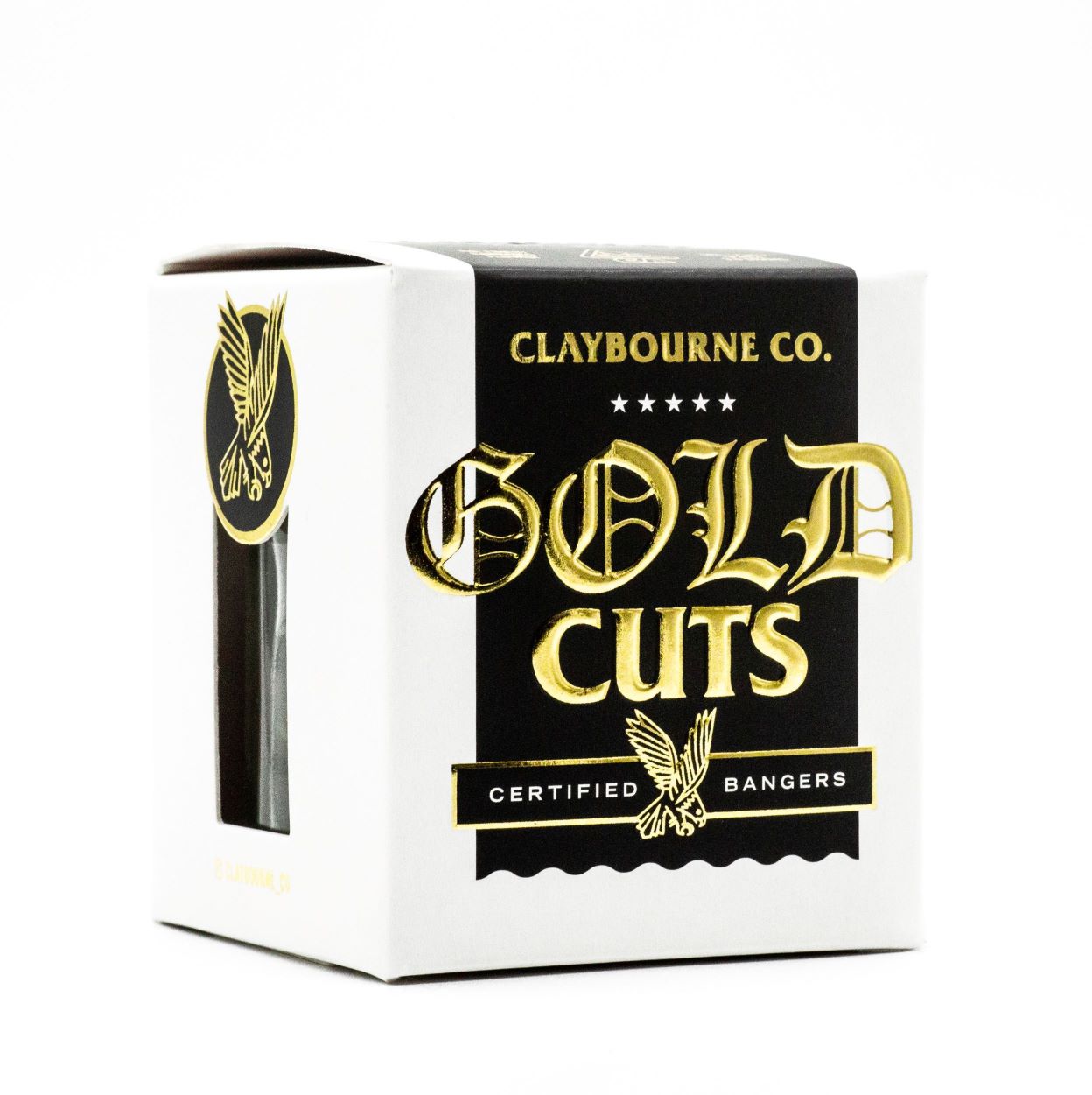 Photograph of product: (SALE) Claybourne Co. - Lemon Drop Top (Oui'd) Gold Cuts Flower - 3.5g