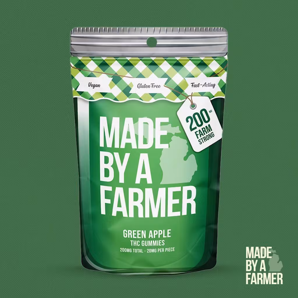 Photograph of product: Green Apple | 200MG Gummies 4 FOR $10