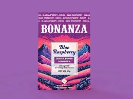 Photograph of product: Bonanza / Edibles / Blue Raspberry 100MG