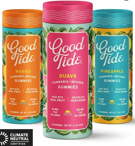 Photograph of product: Good Tide Loyalty - Kiwi Strawberry CBD+CBG