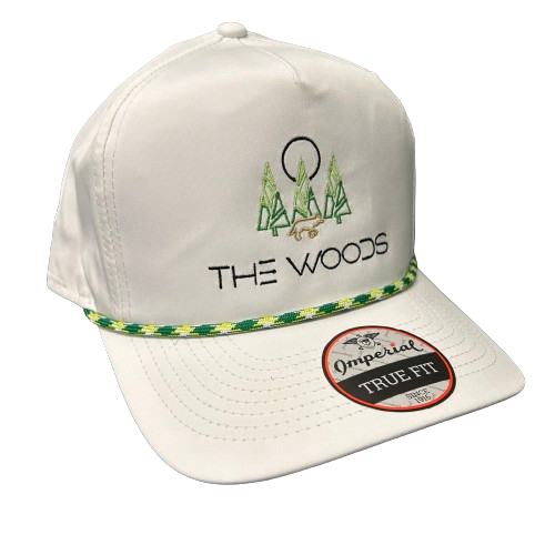 Photograph of product: The Woods   White/Green   Wrightson Hat