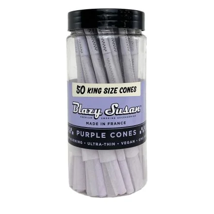Photograph of product: Purple Cones King Size (50ct)
