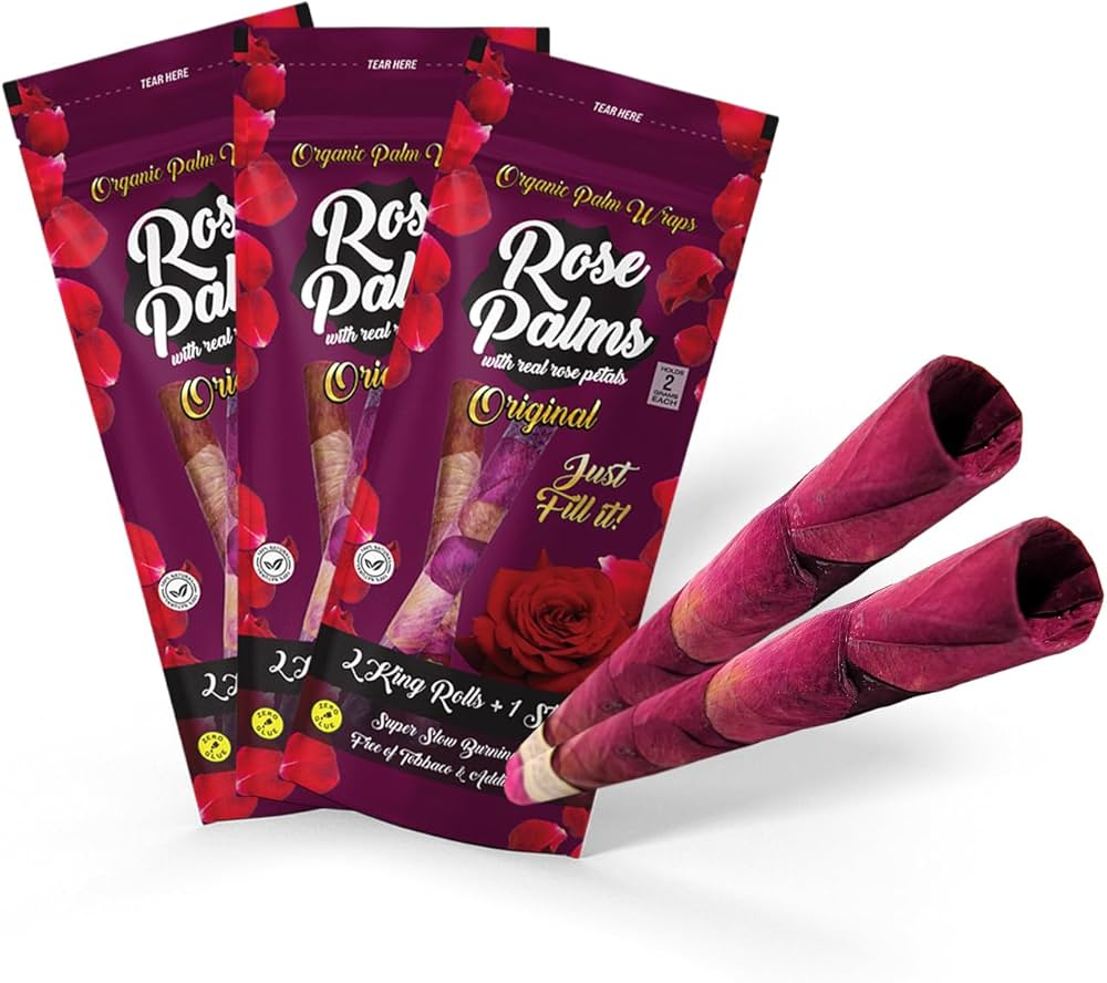 Photograph of product: Rose Palm Wraps