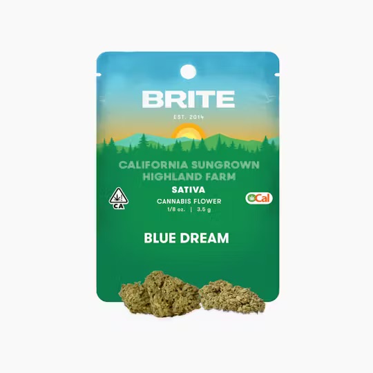 Photograph of product: Brite: Blue Dream 3.5g