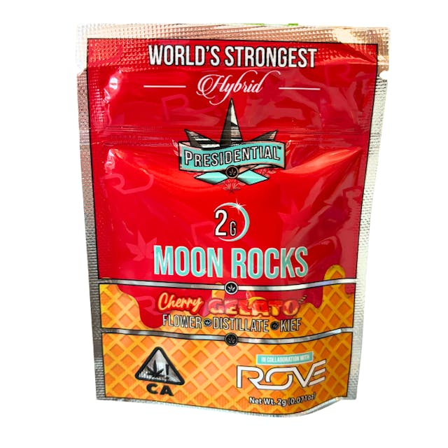 Photograph of product: Presidential Moon Rocks | 2g | CHERRY GELATO - 