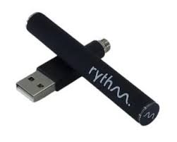 Photograph of product: Rythm l Matte Black Rechargeable l 510 Battery