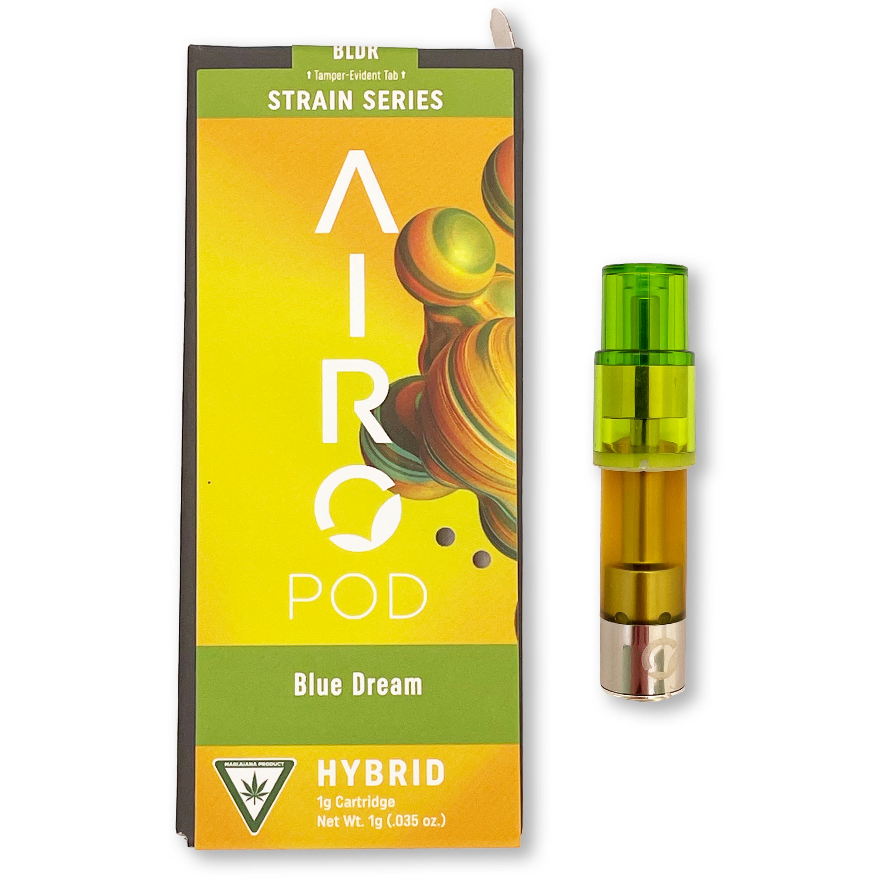 Photograph of product: Airo Vape Pod 1g Distillate- Blue Dream (Strain Series)