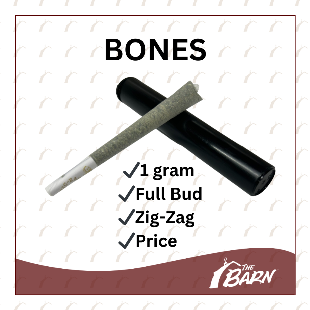 Photograph of product: Bones 1.1g Preroll - Zoreoz - REC