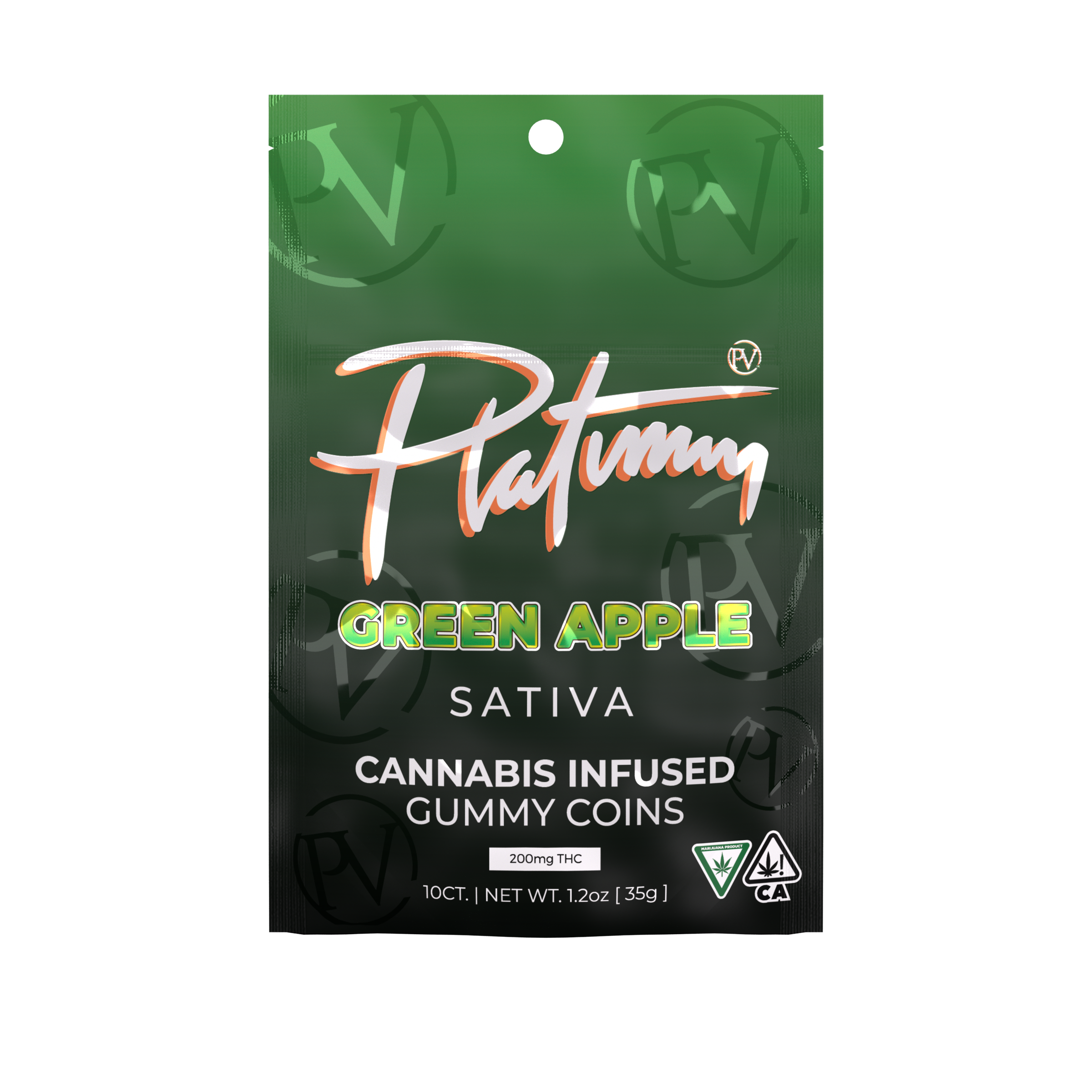 Photograph of product: Green Apple | 200MG Gummies