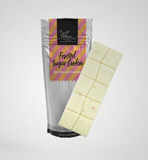 Photograph of product: NATURES GRACE - FROSTED SUGAR COOKIE WHITE CHOCOLATE BAR (100MG) (H)