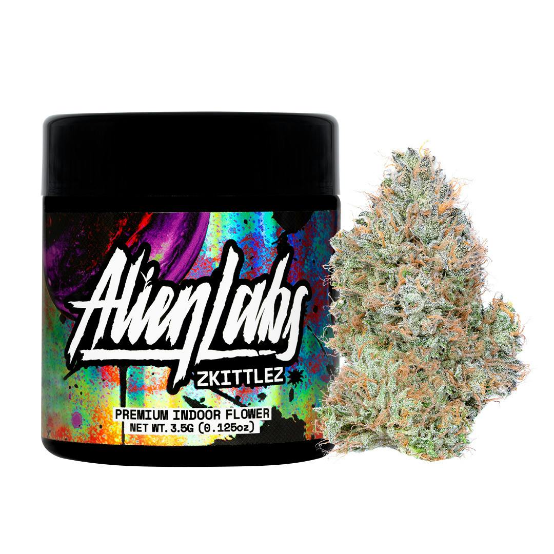Photograph of product: ALIEN LABS LEMON CHERRY GELATO X ZKITTLEZ#35 3.5G FLOWER