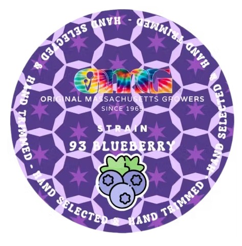 Photograph of product: 93 Blueberry Badder 1g