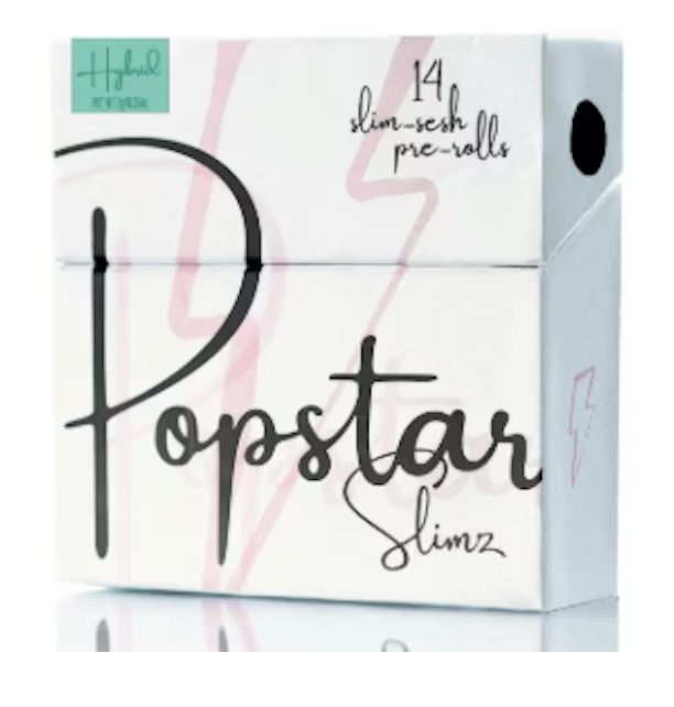 Photograph of product: Pineapple Runtz X Pre 64 Slims - 7g Preroll 14pk | Popstar