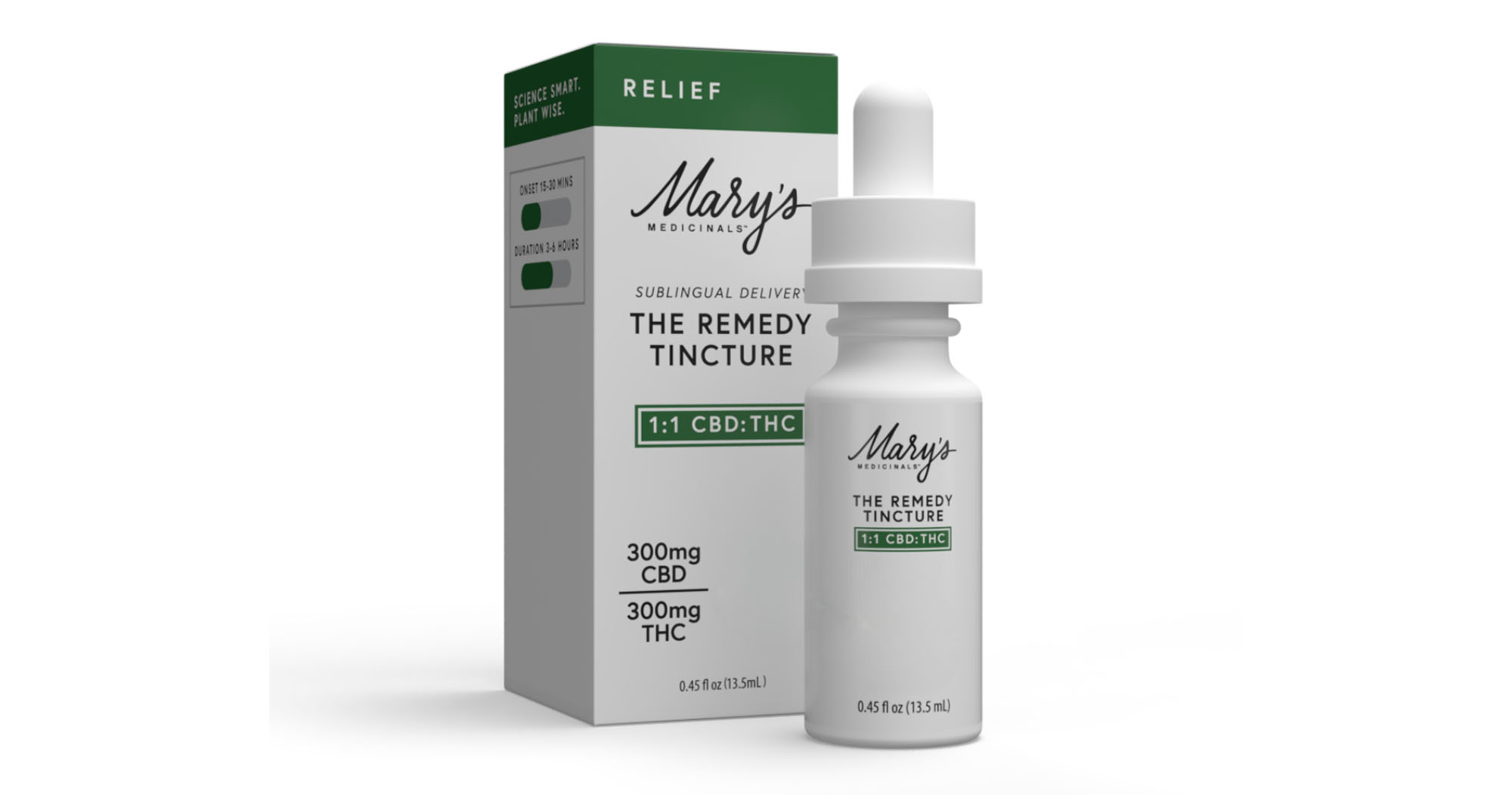 Photograph of product: Marys Medicinals | Restore 30 CBD : 1 TH-oui | Tincture | 13.5mL |