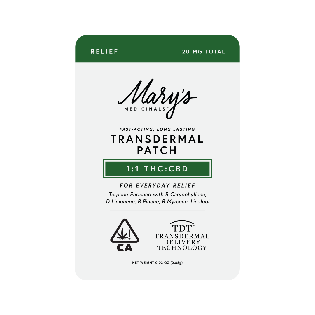 Photograph of product: TRANSDERMAL 1:1 PATCH - RELIEF
