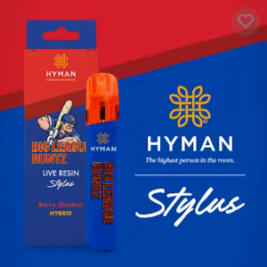 Photograph of product: Hyman| Live Resin Stylus Big Leauge Runtz
