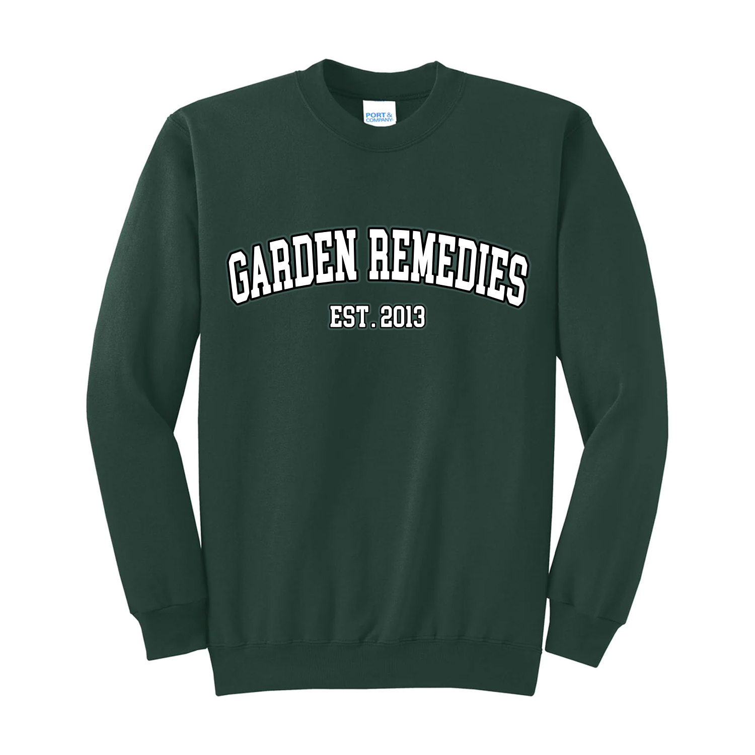 Photograph of product: Garden Remedies | Crewneck | Green I XL