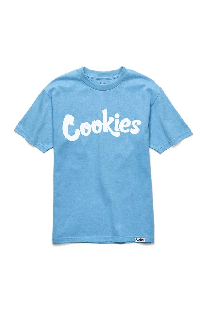 Photograph of product: Cookies - Original Mint Logo - Tee - Carolina Blue/White - MD