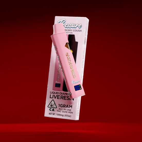 Photograph of product: Strawberry Cough AIO Vape - 