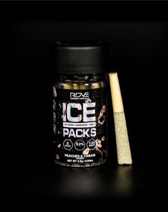 Photograph of product: Peaches & Cream | Infused 5 Pack | 2.5g