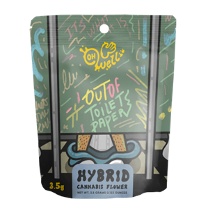 Photograph of product: Out Of Toilet Paper 3.5g Bag - Oh Well