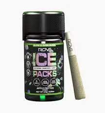 Photograph of product: APPLE FRITTER ICE ROSIN/DIAMONDS/au chocolat 5PK PRE ROLLS