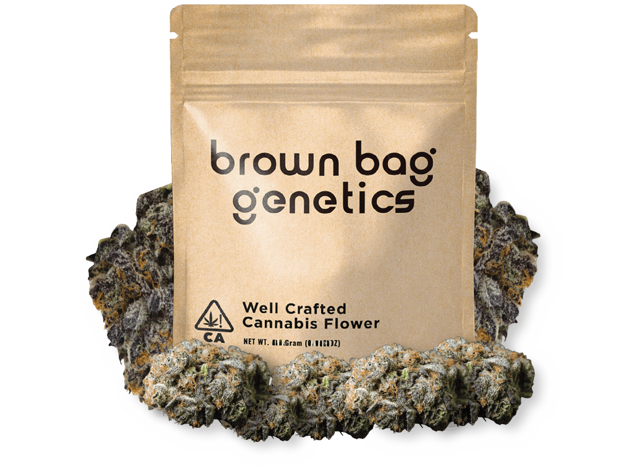Photograph of Product: Black Ice Brown Bag - 7g