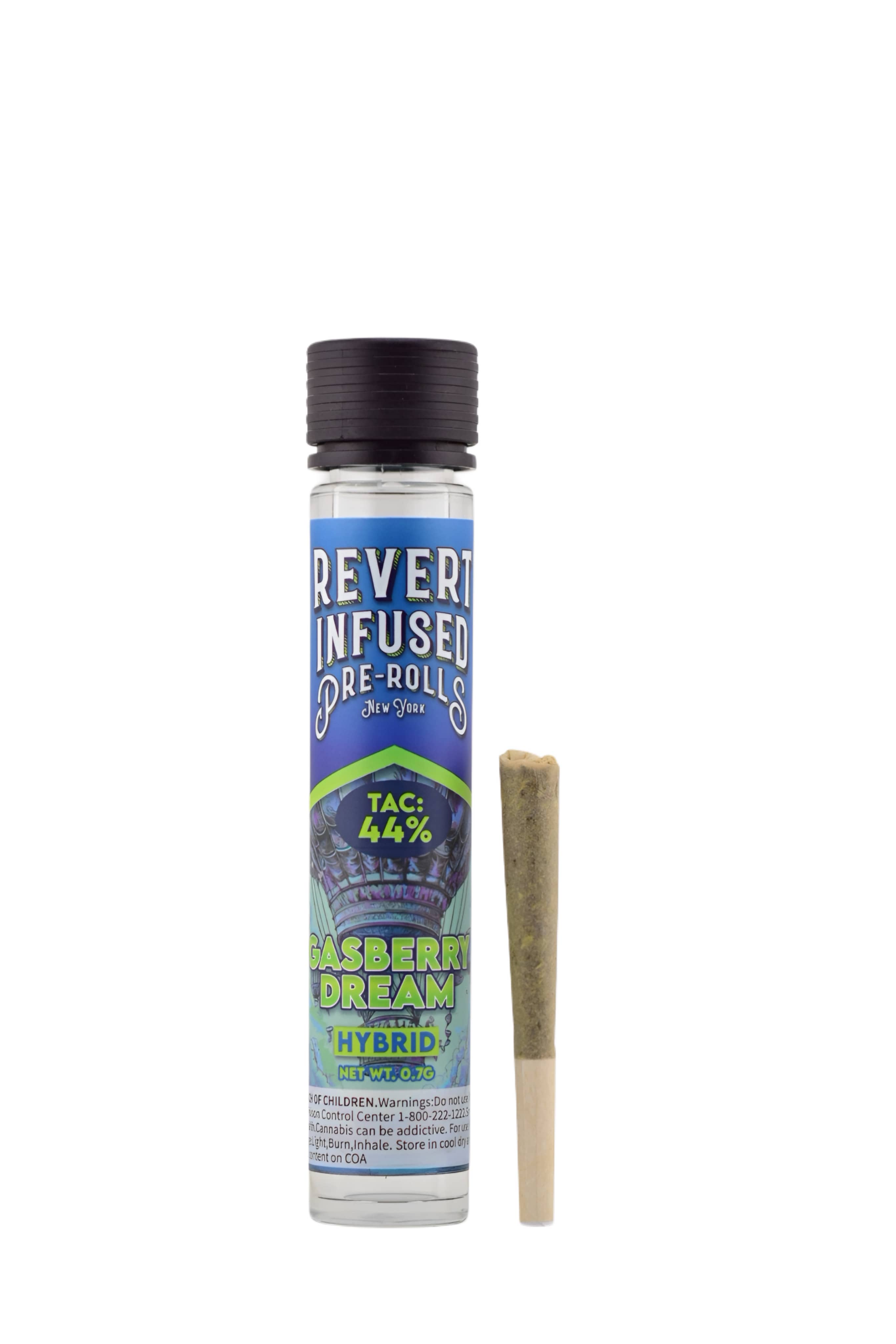 Photograph of product: Revert - Gasberry Dream - Infused Preroll