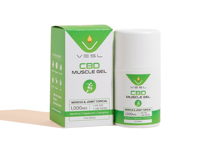 Photograph of product: 5000mg CBD Muscle Gel