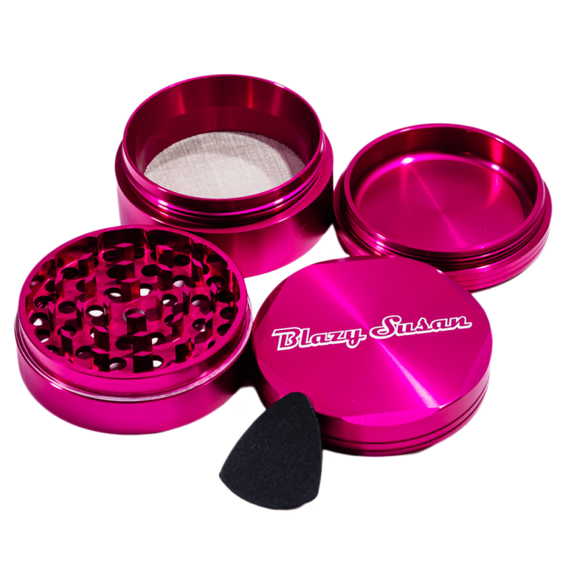 Photograph of product: Blazy Susan | 4 Piece Grinder | 63mm Assorted Colors