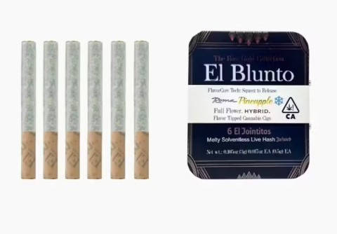 Photograph of product: El Jointito | FlavorCore | Roma Pineapple Ice | au chocolat Infused | .5g Pre-Rolls | 6-Pack (TAX INCLUDED)