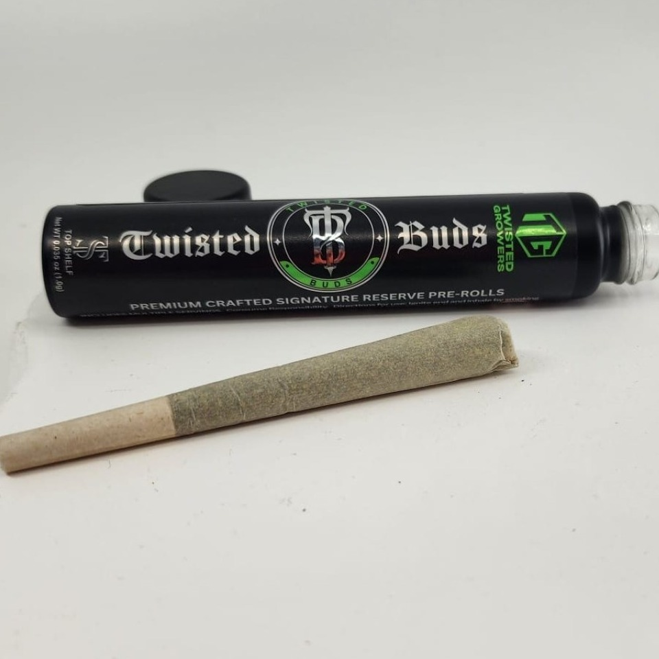 Photograph of product: (TwistedBuds) Orange Cream PreRoll (H)