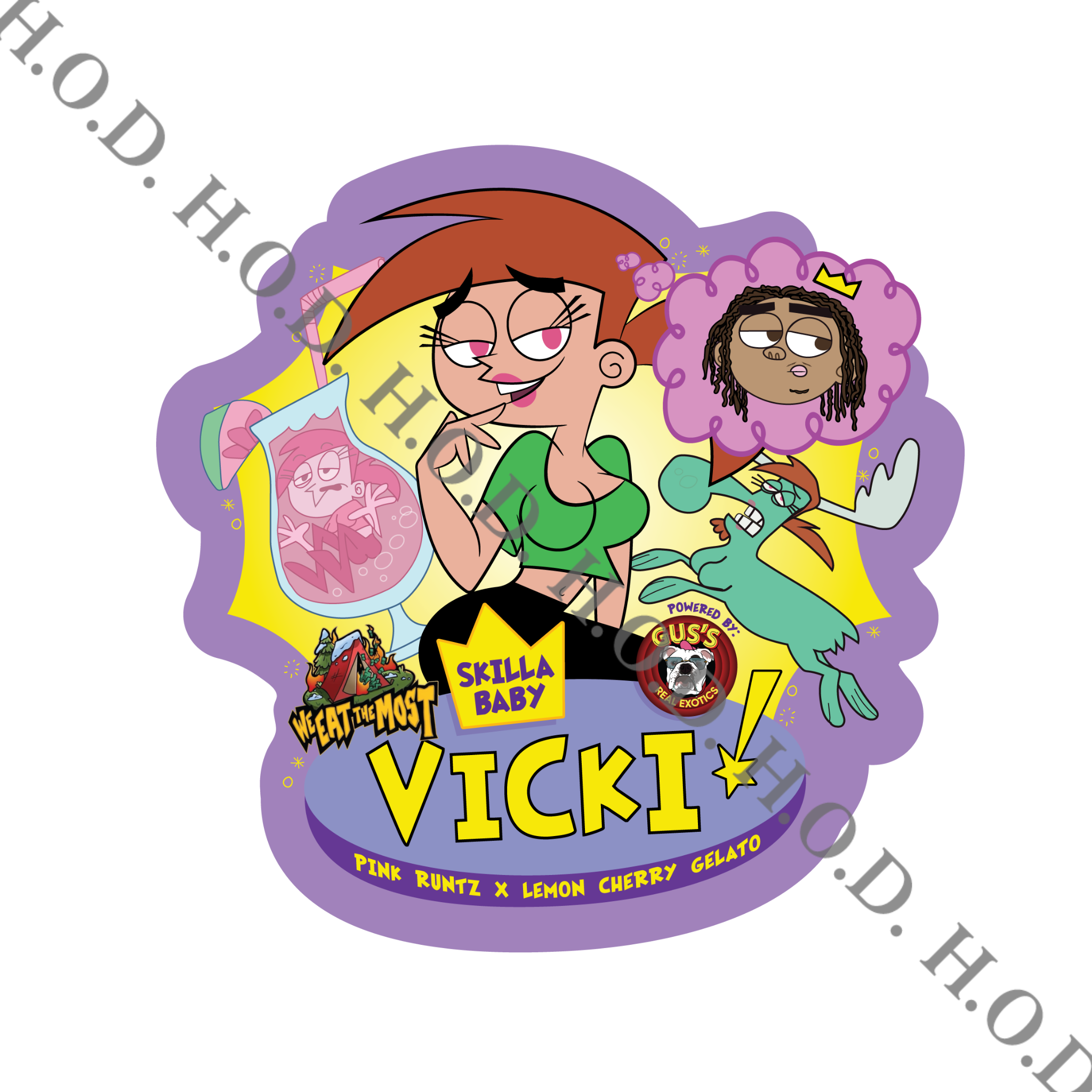 Photograph of product: Gus's Real Exotics Vicki 3.5g