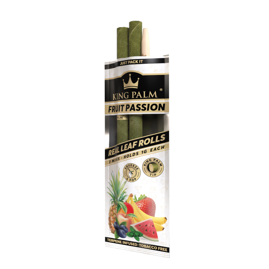 Photograph of product: Banana Cream King Palm 2 Pack Rolling Papers