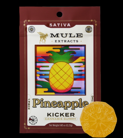 Photograph of product: Pineapple - 2pk/20mg (10mg TH-oui each)