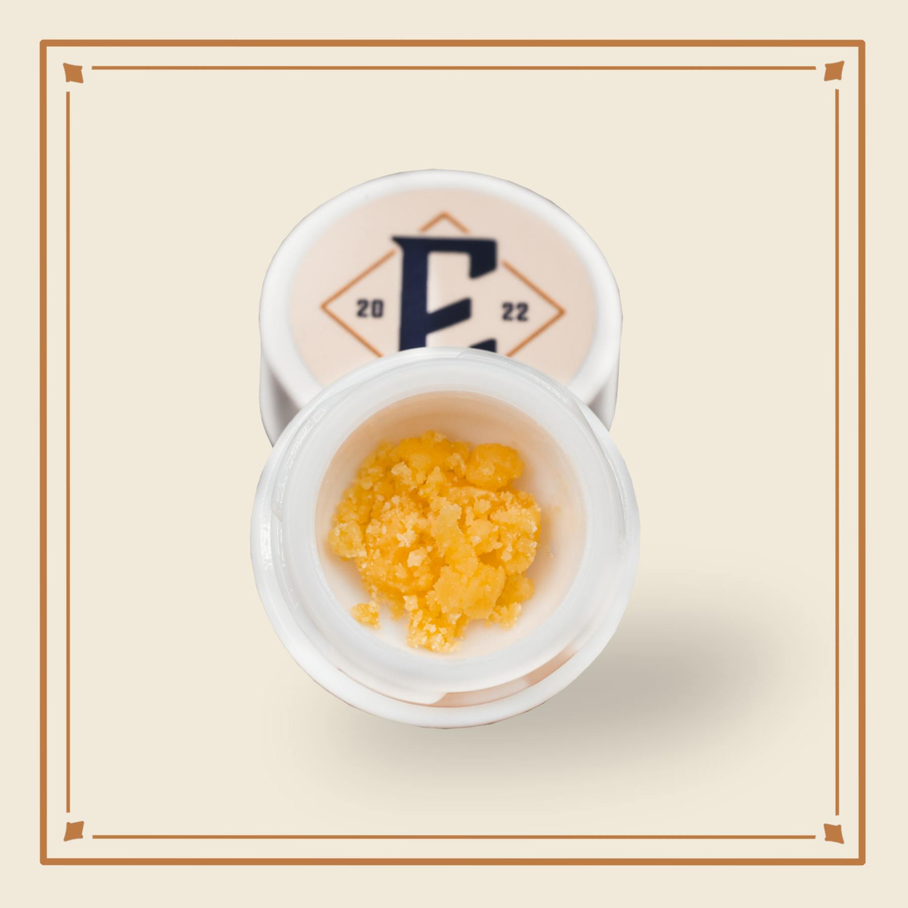 Photograph of product: Elevate: Concentrate | Sour G | Cured Wax | 1g