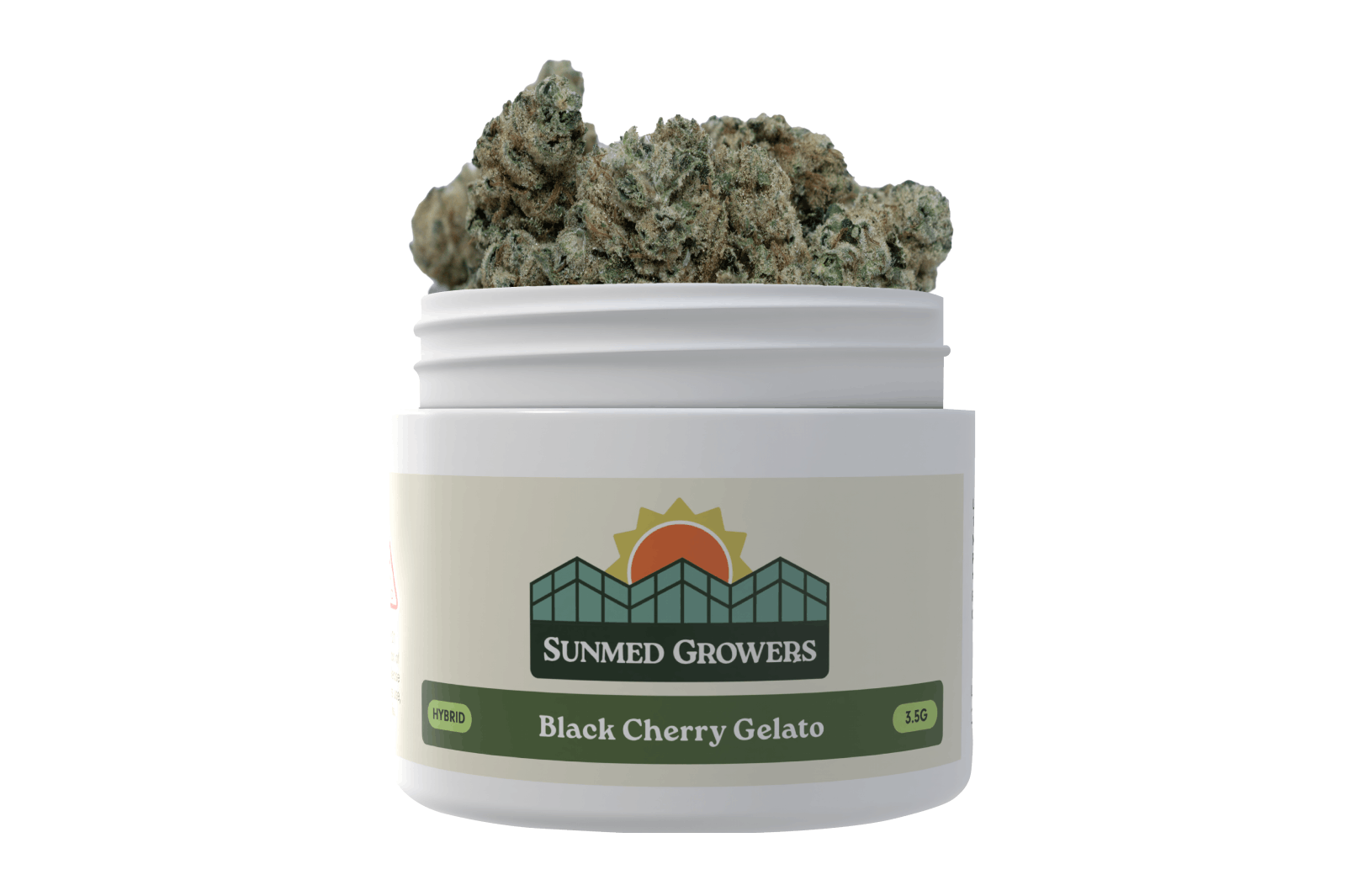 Photograph of product: SunMed Black Cherry Gelato - - Pre-Packed - 28g