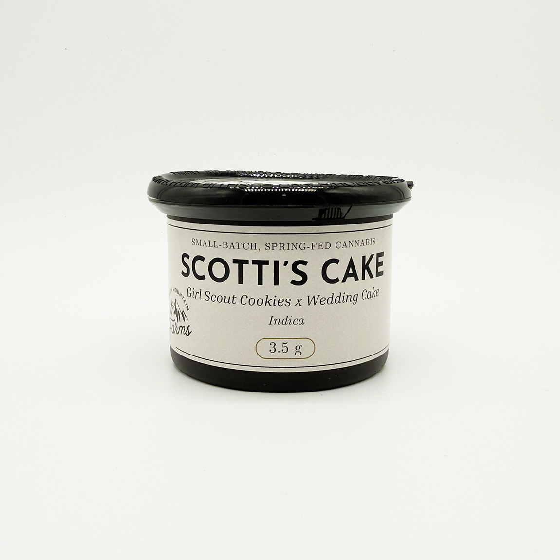 Photograph of product: Green Mountain Farms | Scotti's Cake | 3.5g