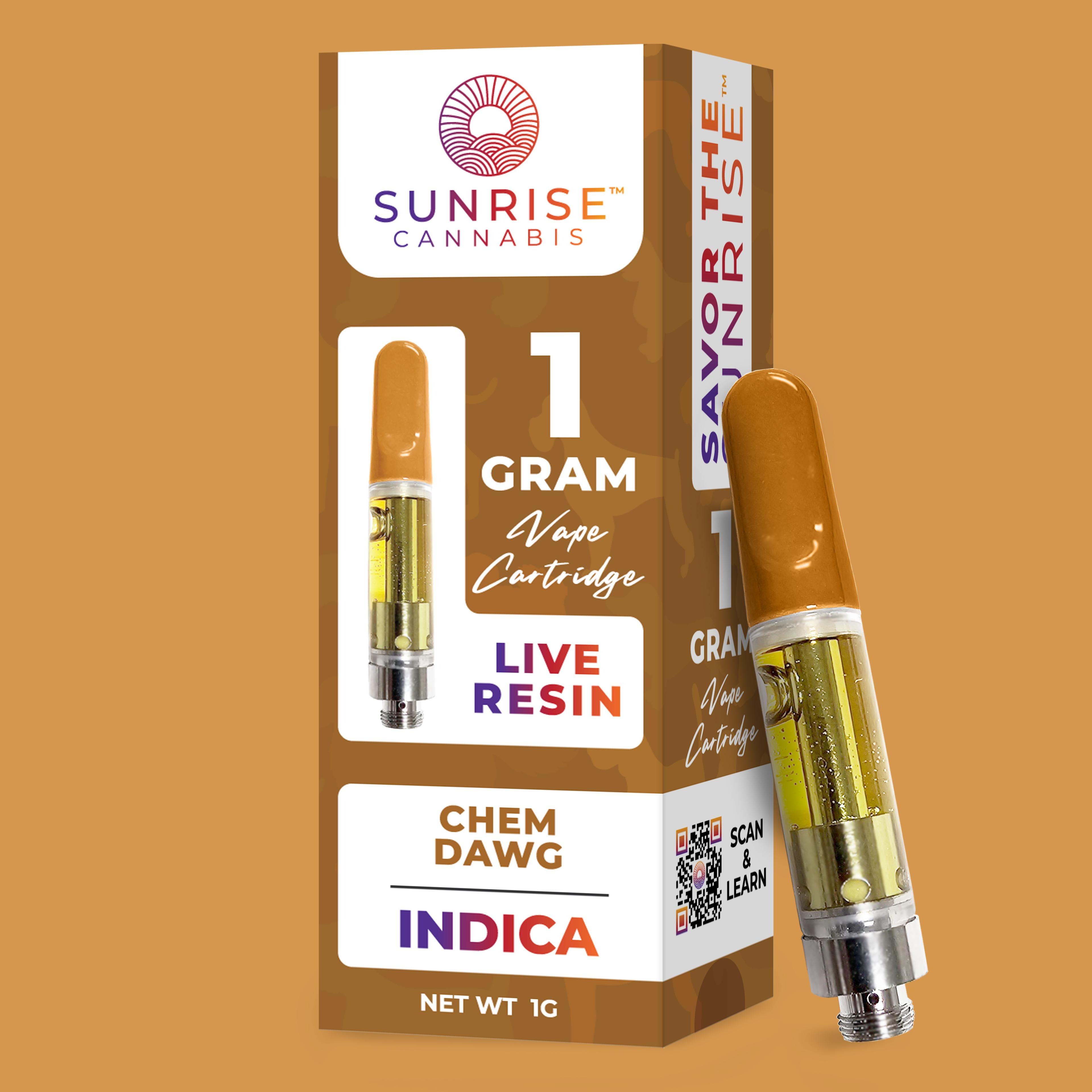 Photograph of product: Chemdawg (I) Live Resin Cart 1g - AV