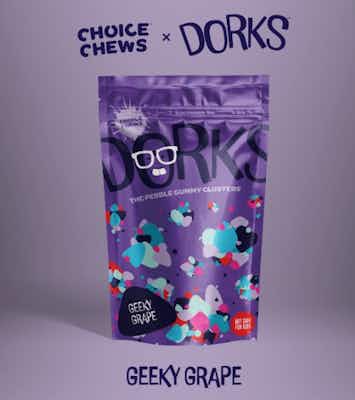 Photograph of product: Geeky Grape Crushed Pebble Gummy Bites | 10pk