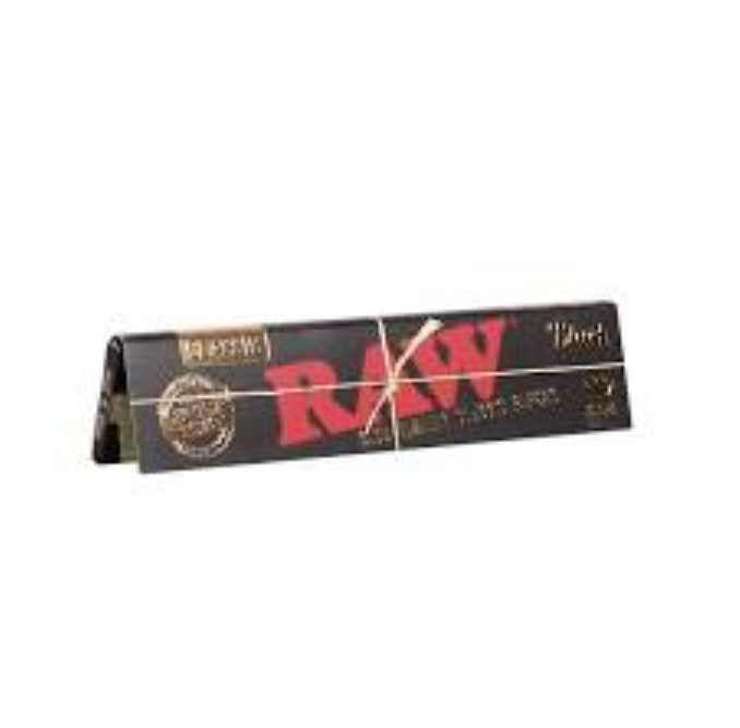Photograph of product: Raw | Classic King Size Slim Black | Rolling Papers