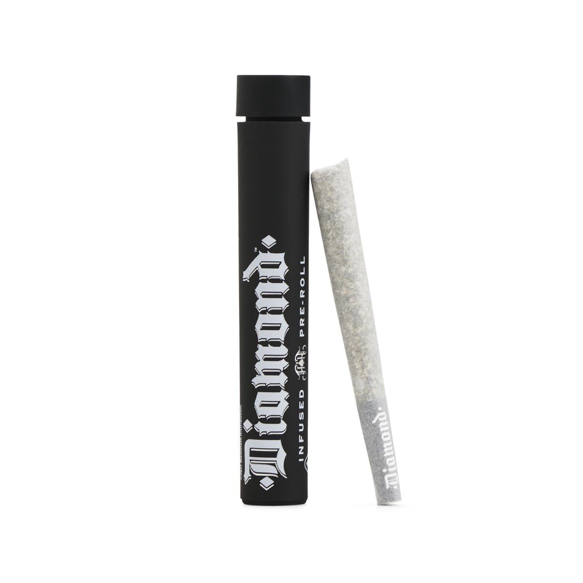 Photograph of product: Heavy Hitters | Black Cherry Gelato - Diamond TH-ouiA-Infused Pre-Roll | 1g