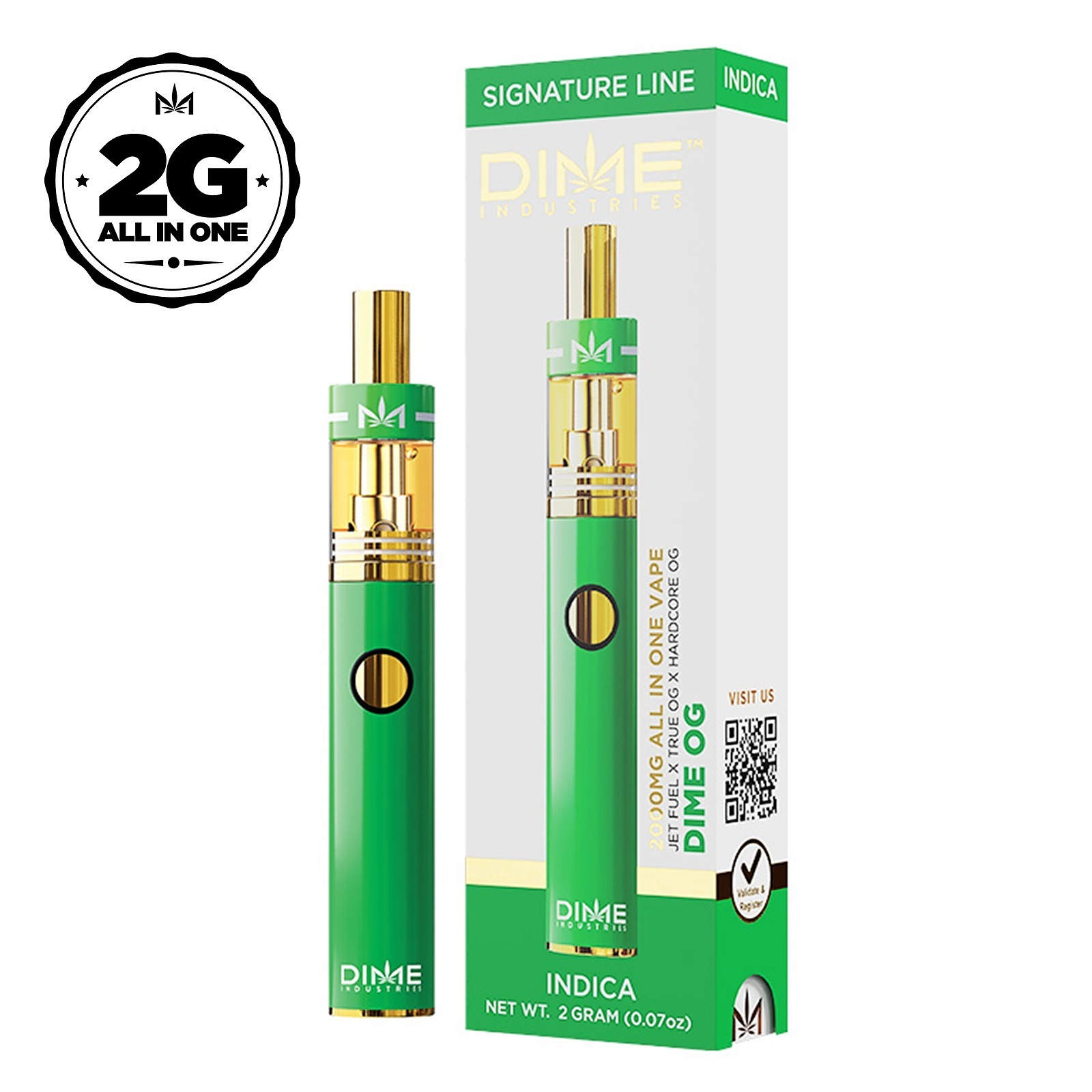 Photograph of product: Key Lime Pie - Disposable 2g