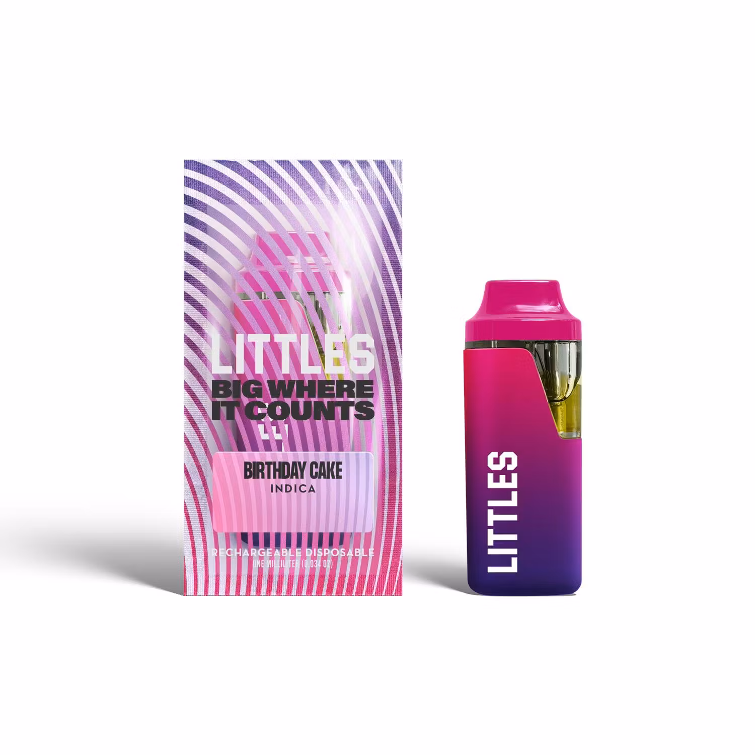 Photograph of product: Littles / LR Vape / / Birthday Cake