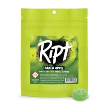 Photograph of product: RIPT Baked Apple Hybrid Gummies