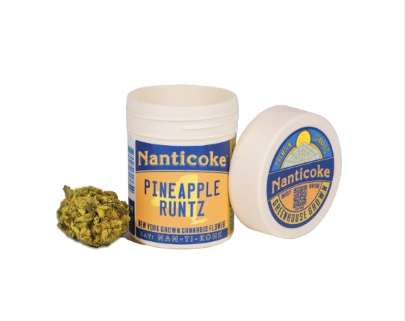 Photograph of product: Nanticoke | Pineapple Runtz Flower | Hybrid | 3.5g