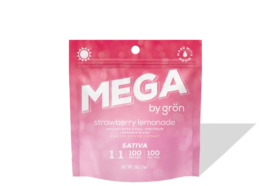 Photograph of product: Gron - 1:1 CBC/TH-oui Strawberry Lemonade MEGA