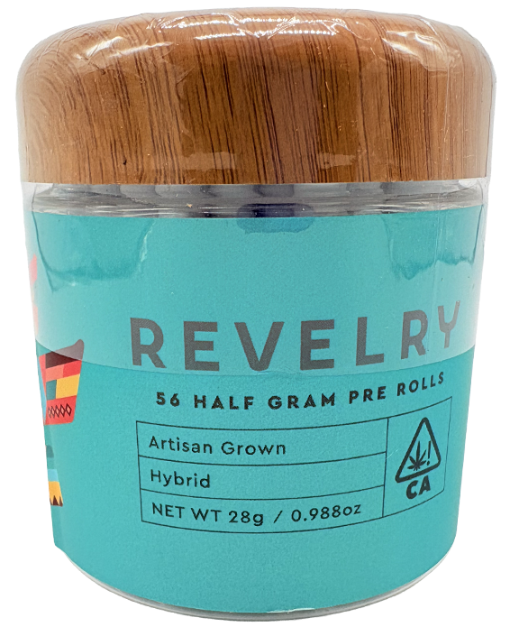 Photograph of product: Revelry | Frosty Fusion | 28G 56Pk Prerolls