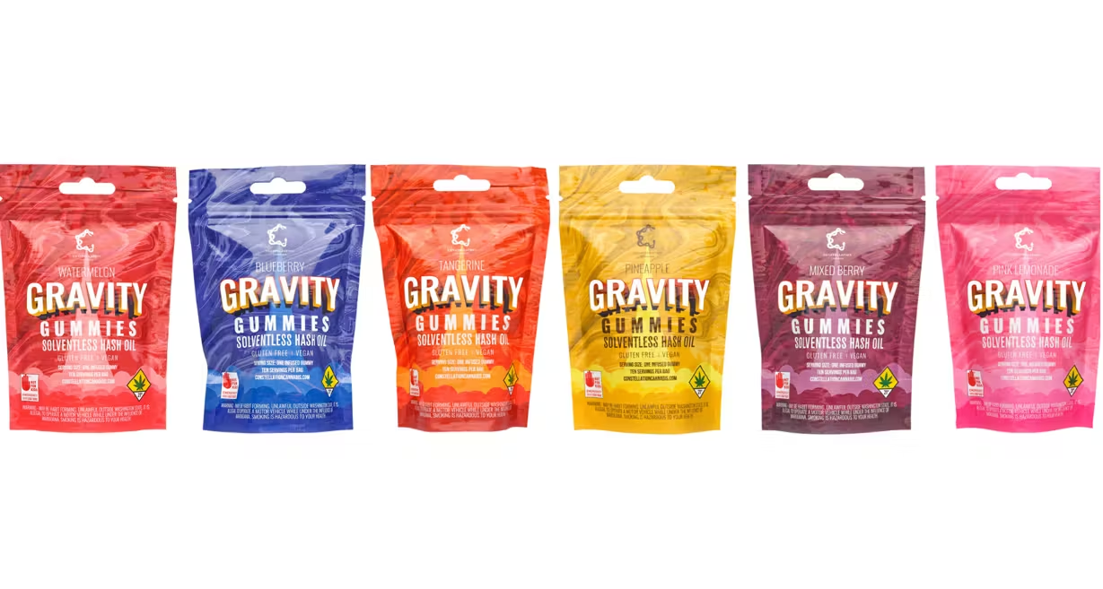 Photograph of product: 10pk Watermelon CBG 1:1:1 Full Spectrum Gummies acgg